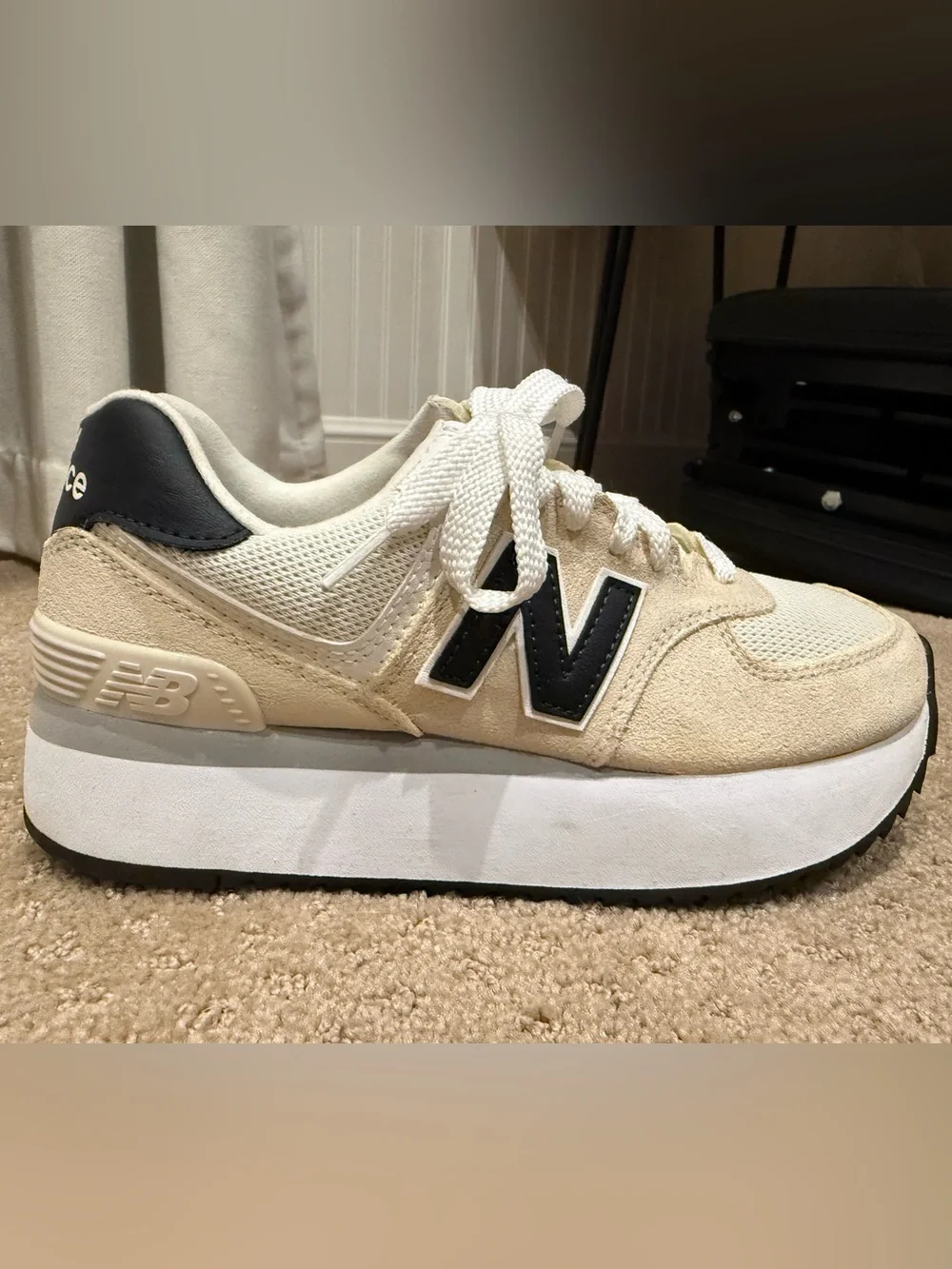 New Balance 574 Plus Women's Platform Sneaker